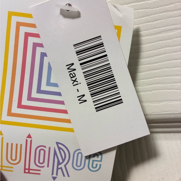 LuLaRoe Green Maxi Skirt Size M NWT - Picture 2 of 3